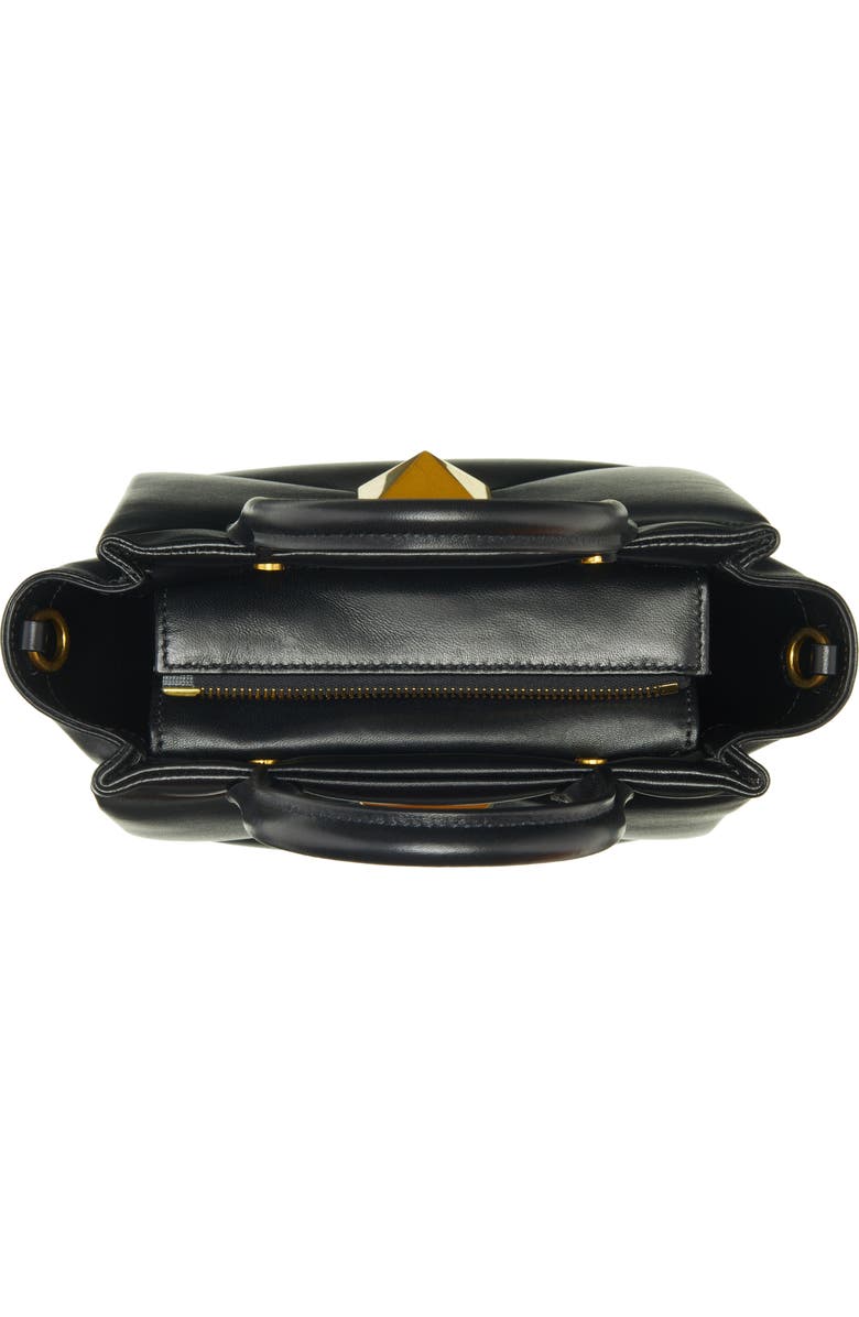 Valentino Garavani One Stud Small Leather Top Handle Bag, Alternate, color,