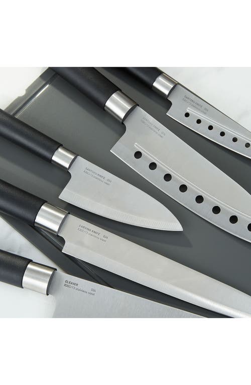 Berghoff Dina Codon 5-piece Santoku Knife Set In Black
