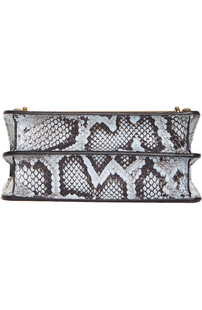 Strathberry Stylist Mini Snake Embossed Leather Crossbody Bag, Alternate, color,