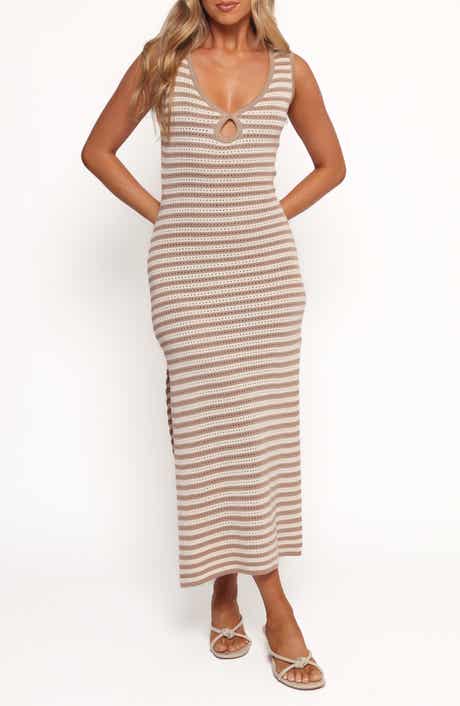 Petal & Pup Glade Open Knit Maxi Dress