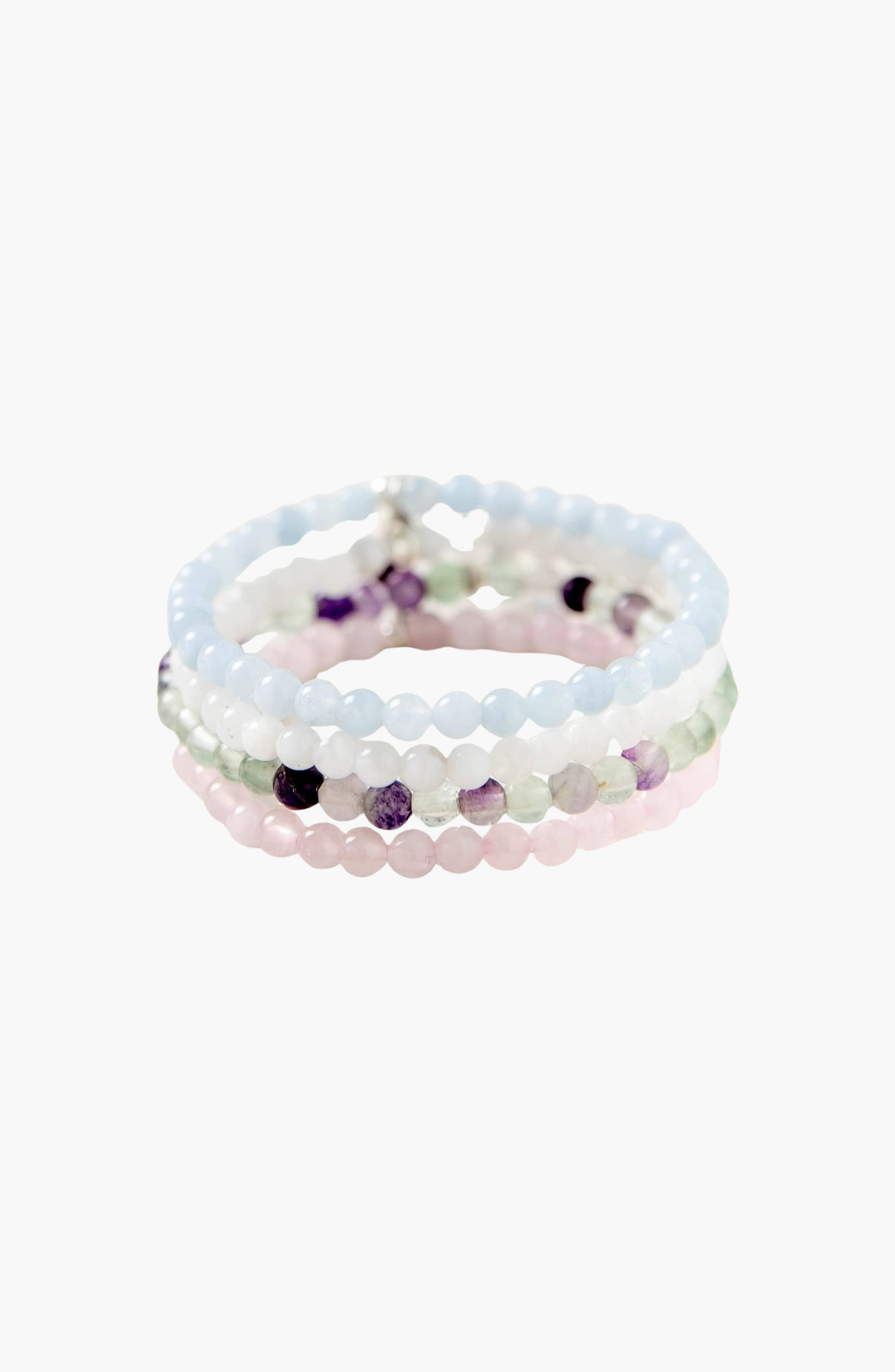 selected Blue / Pink / White / Green