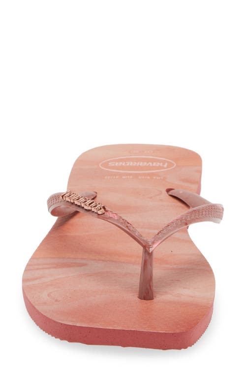 HAVAIANAS HAVAIANAS SLIM SQUARE FLIP FLOP 