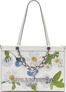 KARL LAGERFELD PARIS Savoie Floral Emboridery Tote