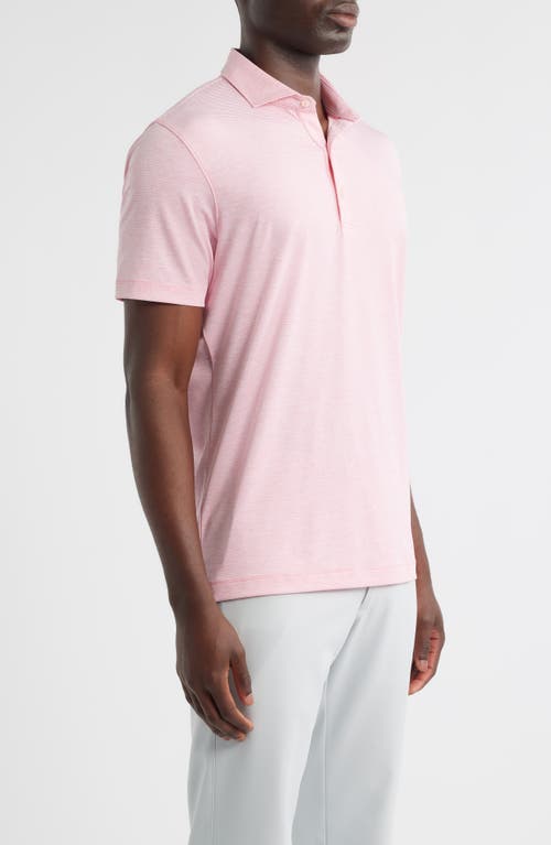 Johnnie-o Lyndon Classic Fit Polo In Pink