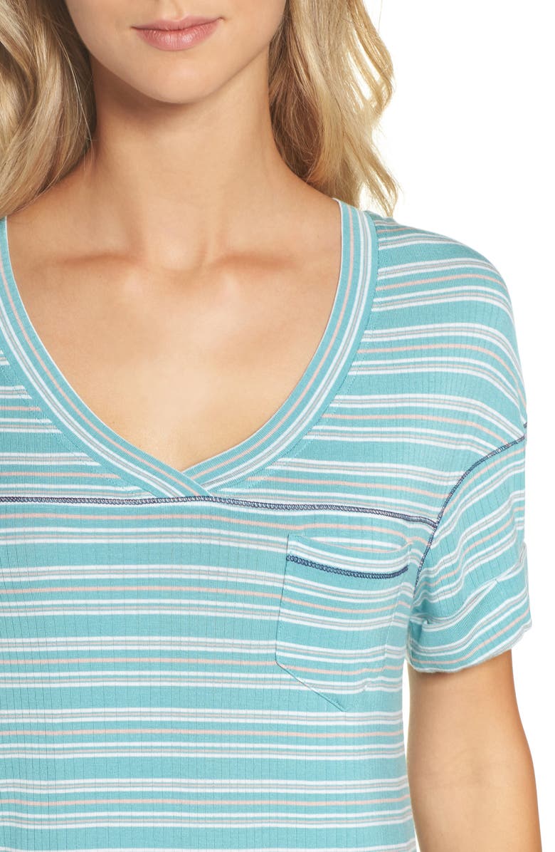 Honeydew Intimates Rib Sleep Shirt, Alternate, color, 