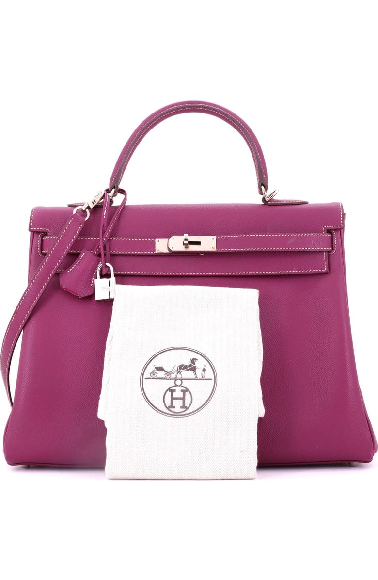 Pre-Owned Hermes Candy Kelly Handbag Epsom 35, Alternate, color,