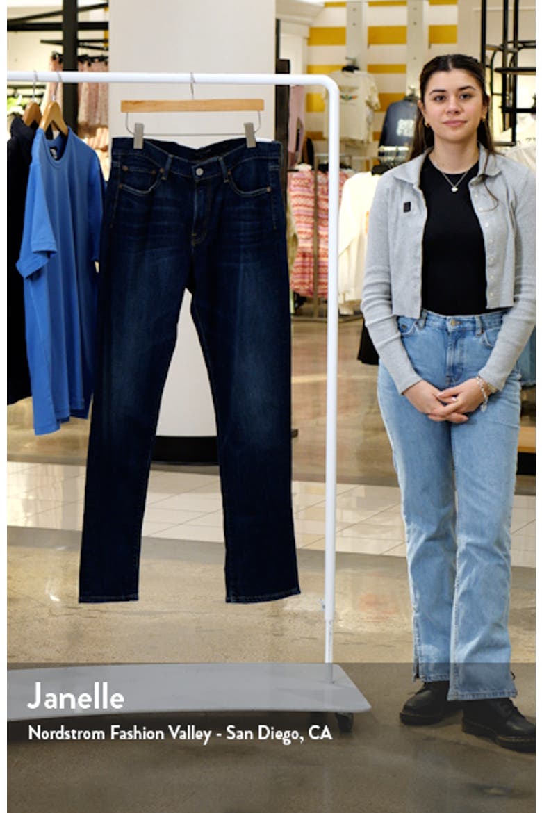 410 Athletic Straight Leg Jeans video