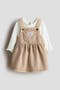 selected Beige/White