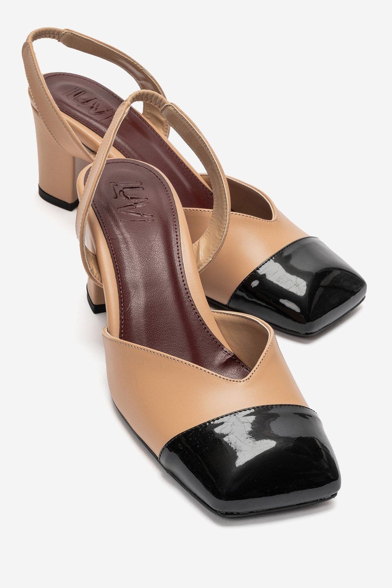 Maruelle Block Heel Slingback Pump, Alternate, color, Cream