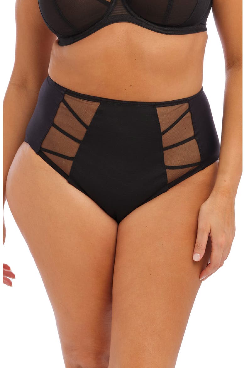 Sachi Full Figure Briefs, Main, color, BLACK