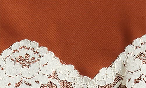 Bella Venice The Sienna Slip Skirt In Brown