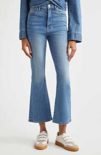 Carson High Waist Kick Flare Jeans