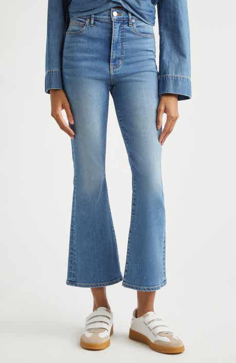 Carson High Waist Kick Flare Jeans