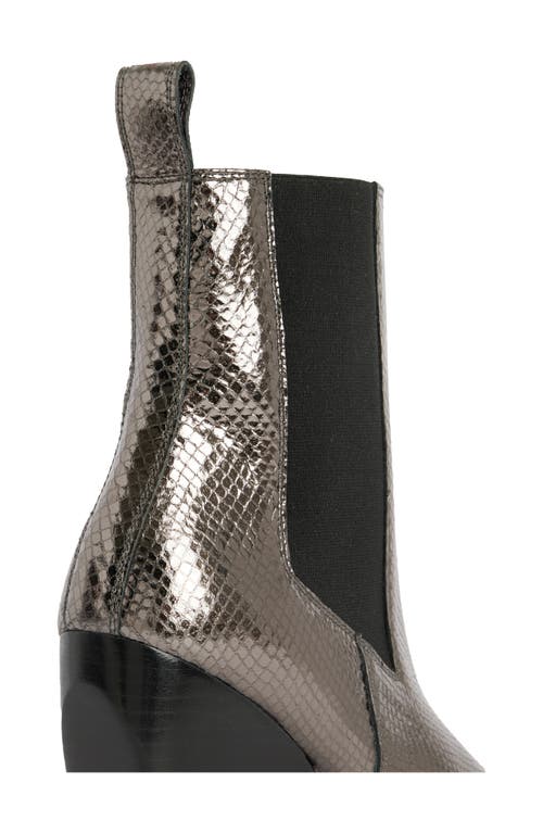 Allsaints Ria Wedge Chelsea Boot In Gray
