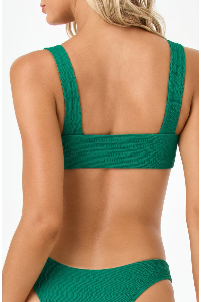 Willow Pucker Textured Bikini Top, Alternate, color, ISLE