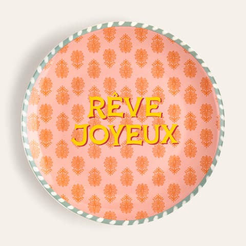Luohu Porcelain Service Plate Artisan Ceramic