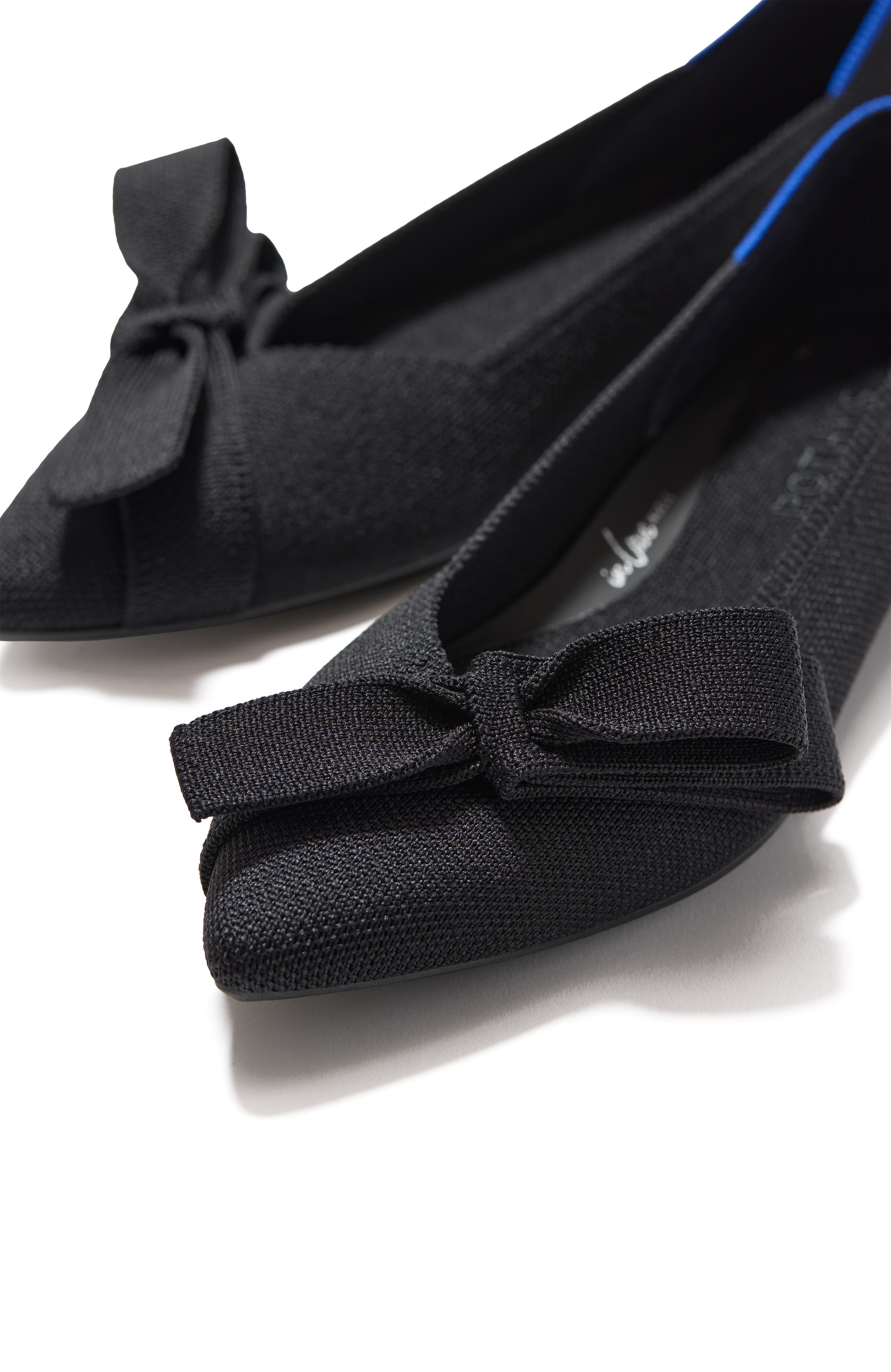 Rothy's The Bow Point II, Alternate, color, Siren