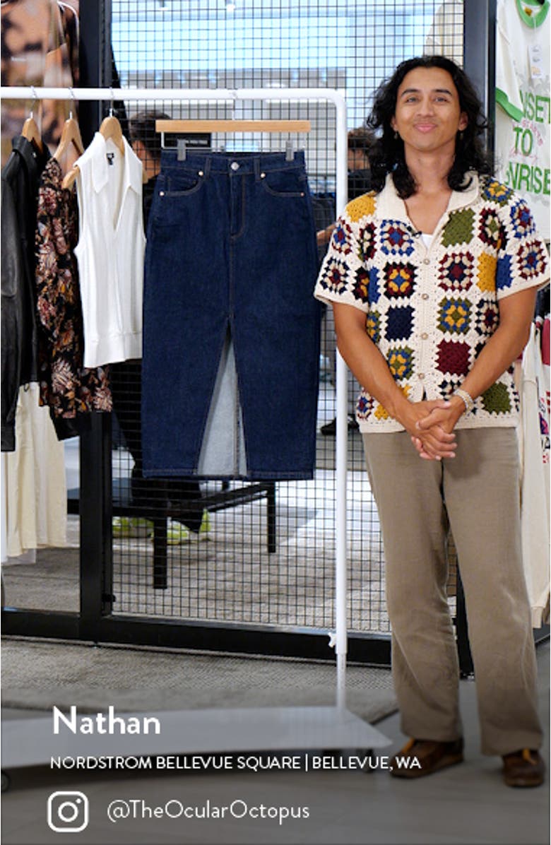 Angela Denim Midi Skirt, sales video thumbnail