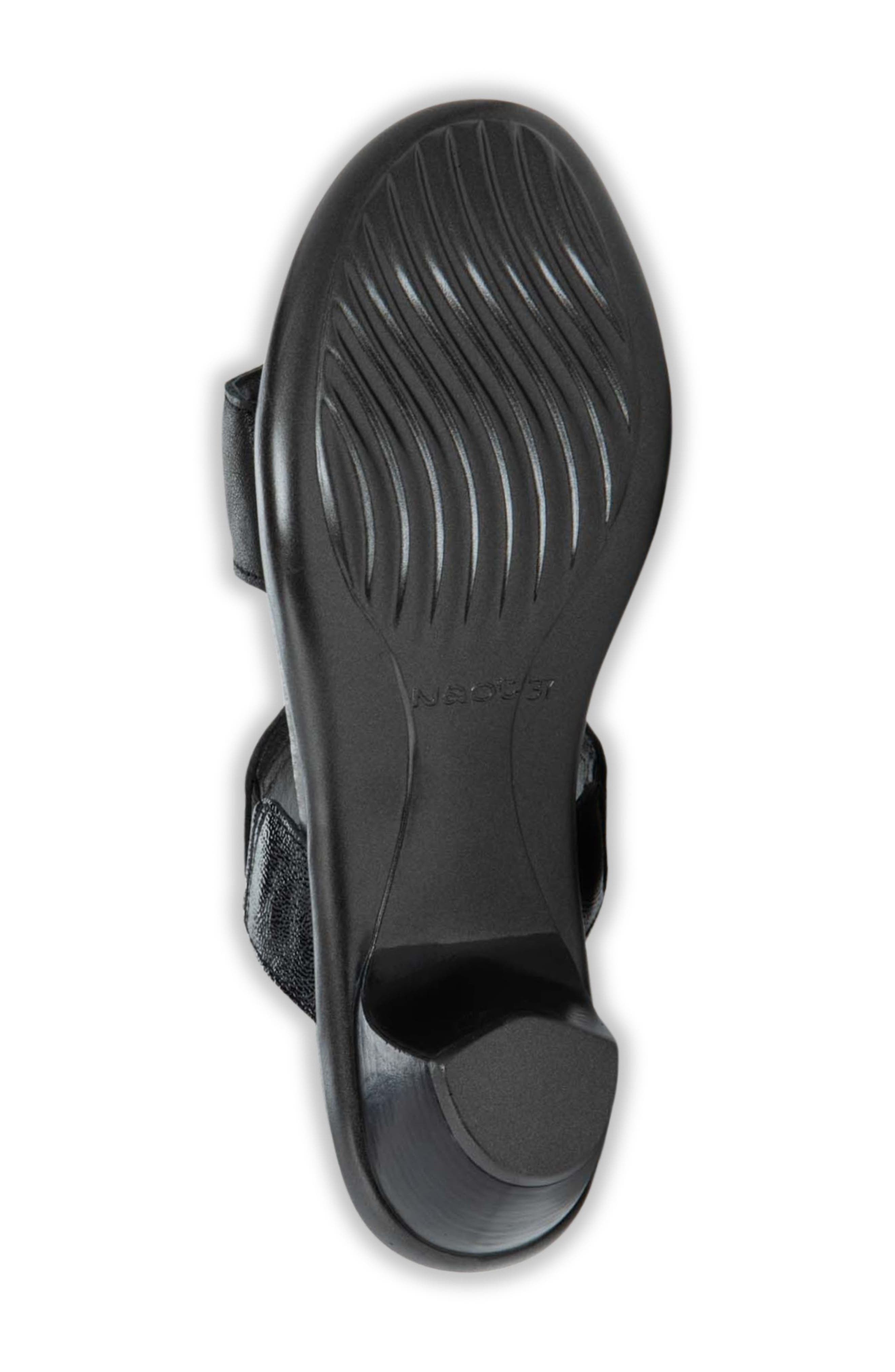 Naot Form Sandal, Alternate, color, Black