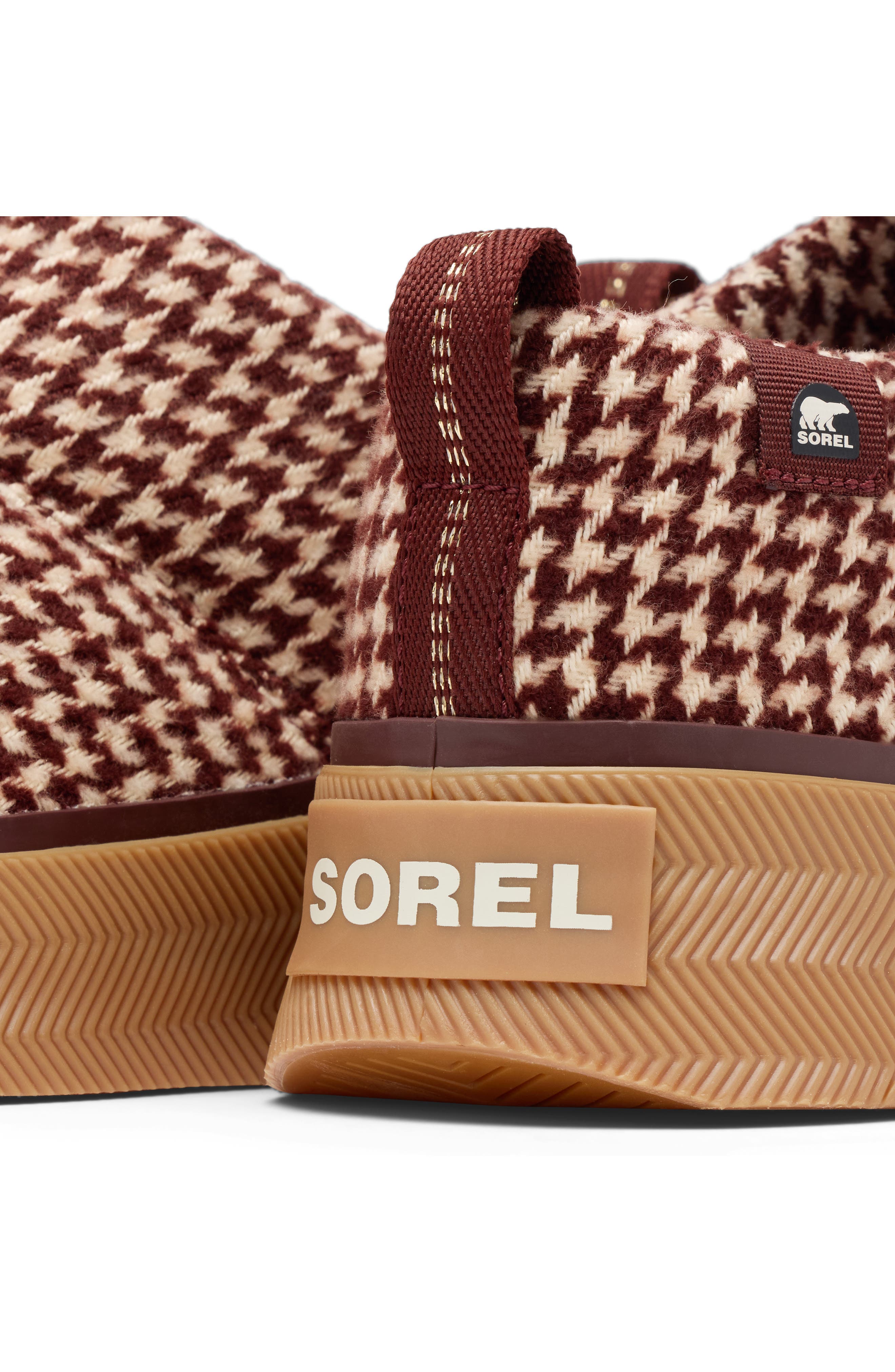 SOREL Out N About<sup>™</sup> IV Mini Puffy Boot, Alternate, color, Redwood/ Gum