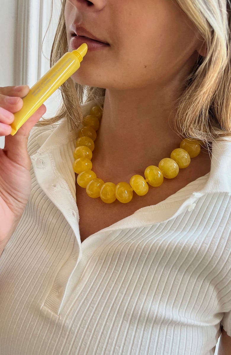 BaubleBar Joan Necklace, Alternate, color, Yellow