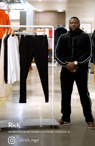 SOFT CLOTH Soft Modern True Fit Flat Front Soft City Twill Chinos (Men ...
