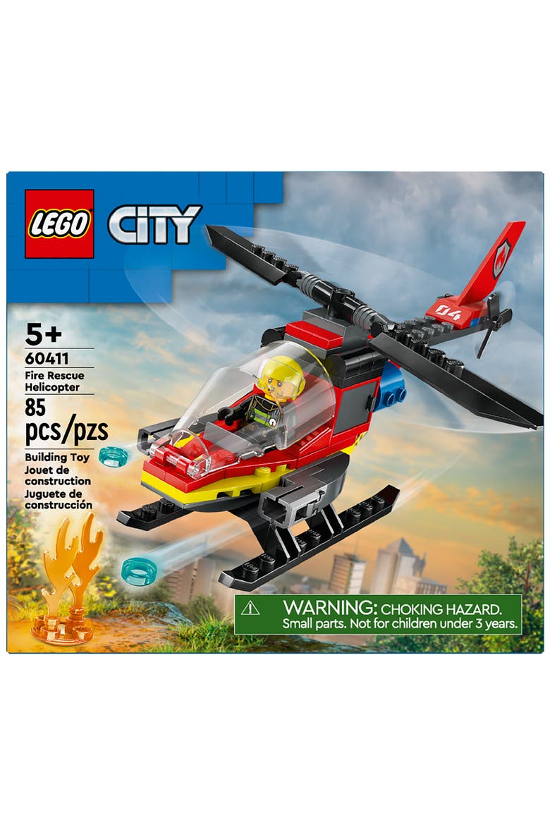 Fire Rescue Helicopter Building Set 60411, Alternate, color, MULTI