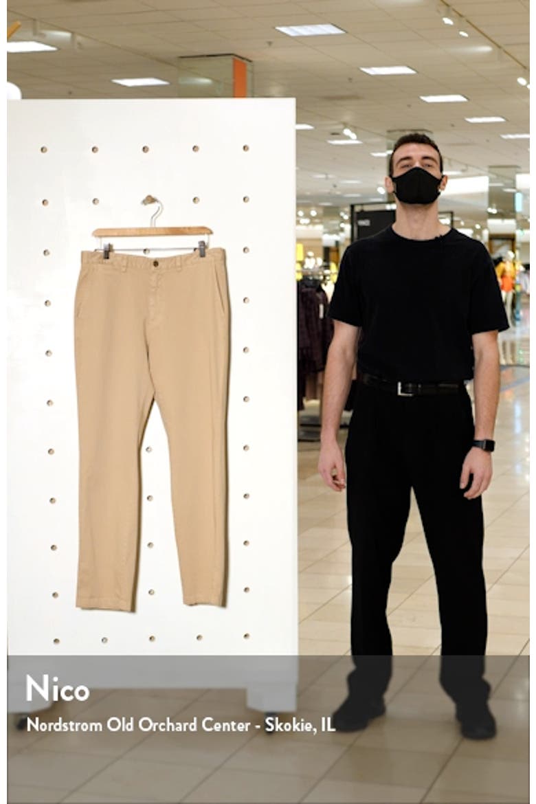 Flat Front Chinos video