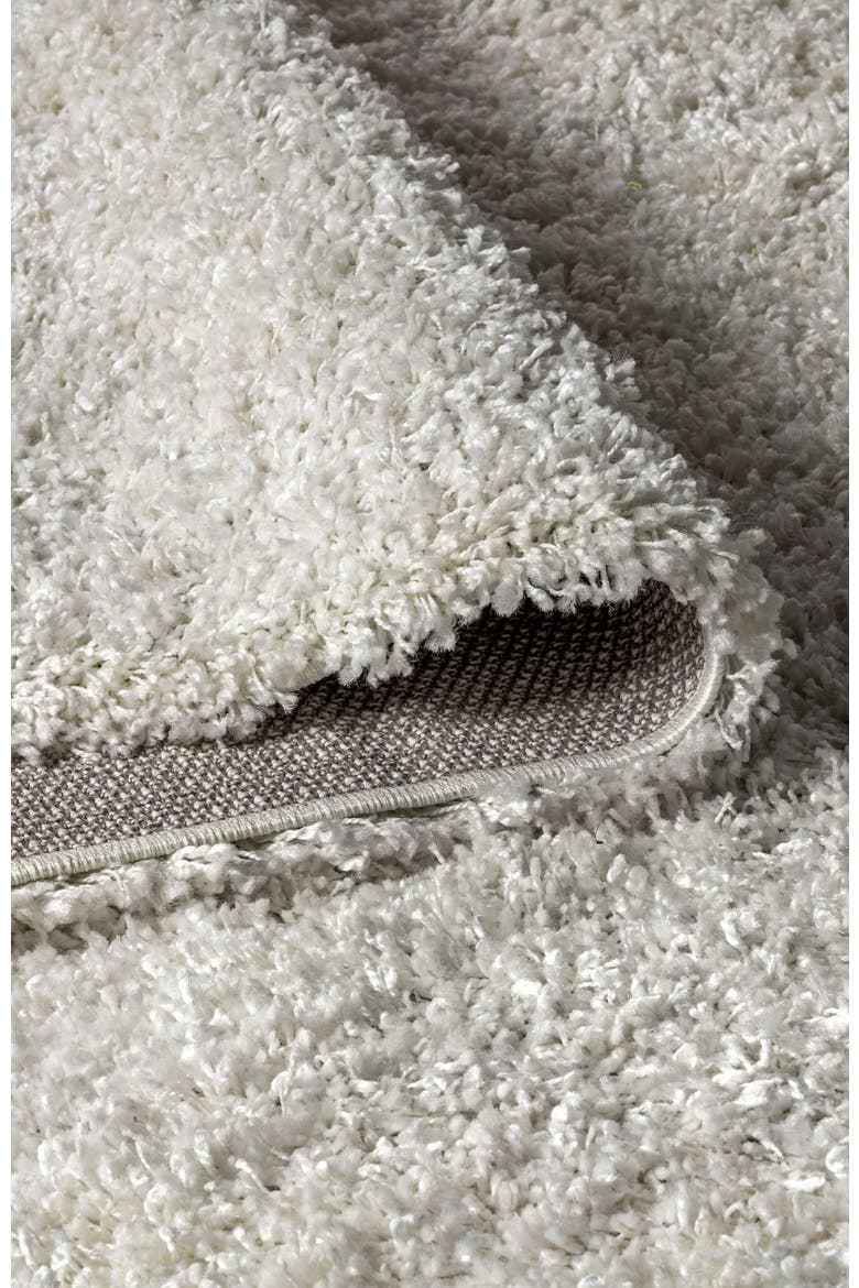 Mercer Shag Plush Area Rug, Alternate, color, White