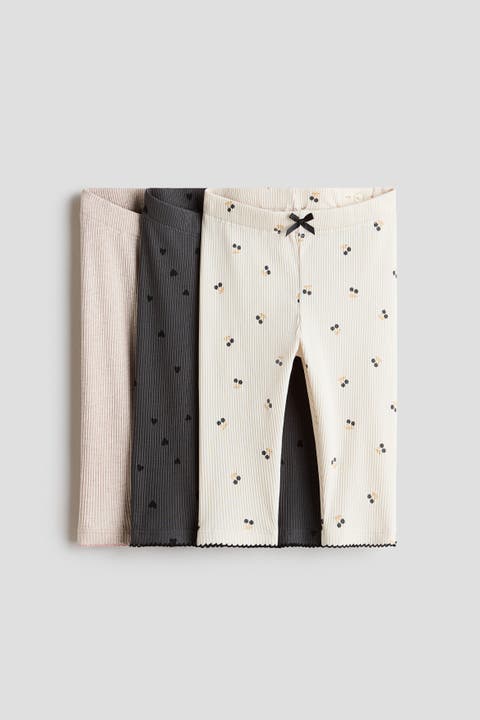 3-pack Cotton Leggings