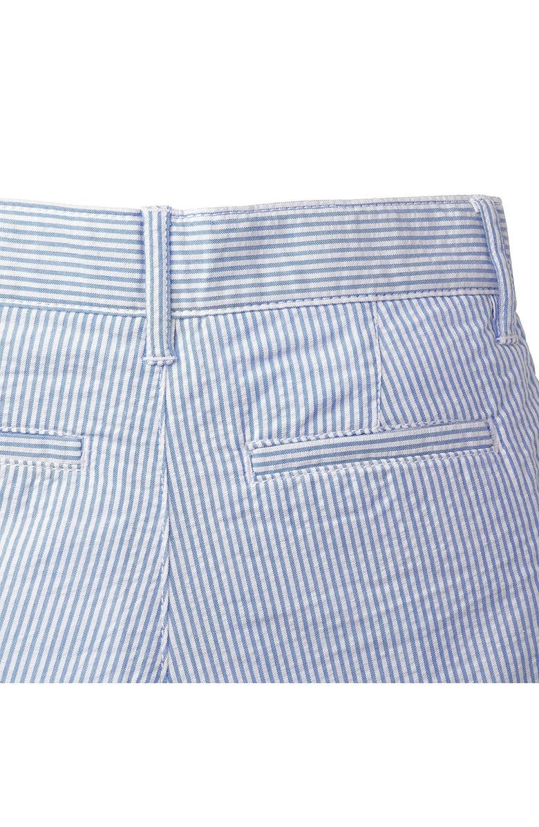 Hope & Henry Boys' Organic Cotton Seersucker Short, Kids, Alternate, color, Blue Seersucker