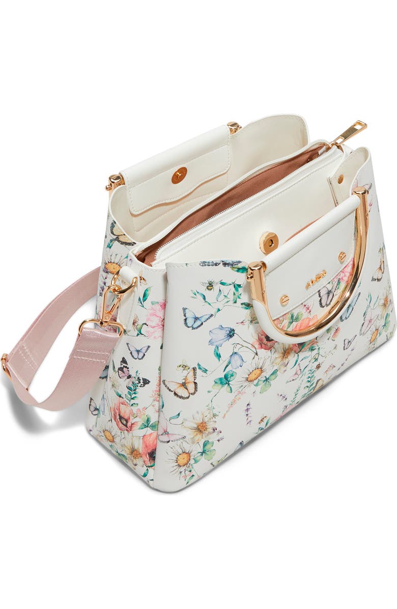 ALDO Sloana Faux Leather Satchel Bag, Alternate, color,