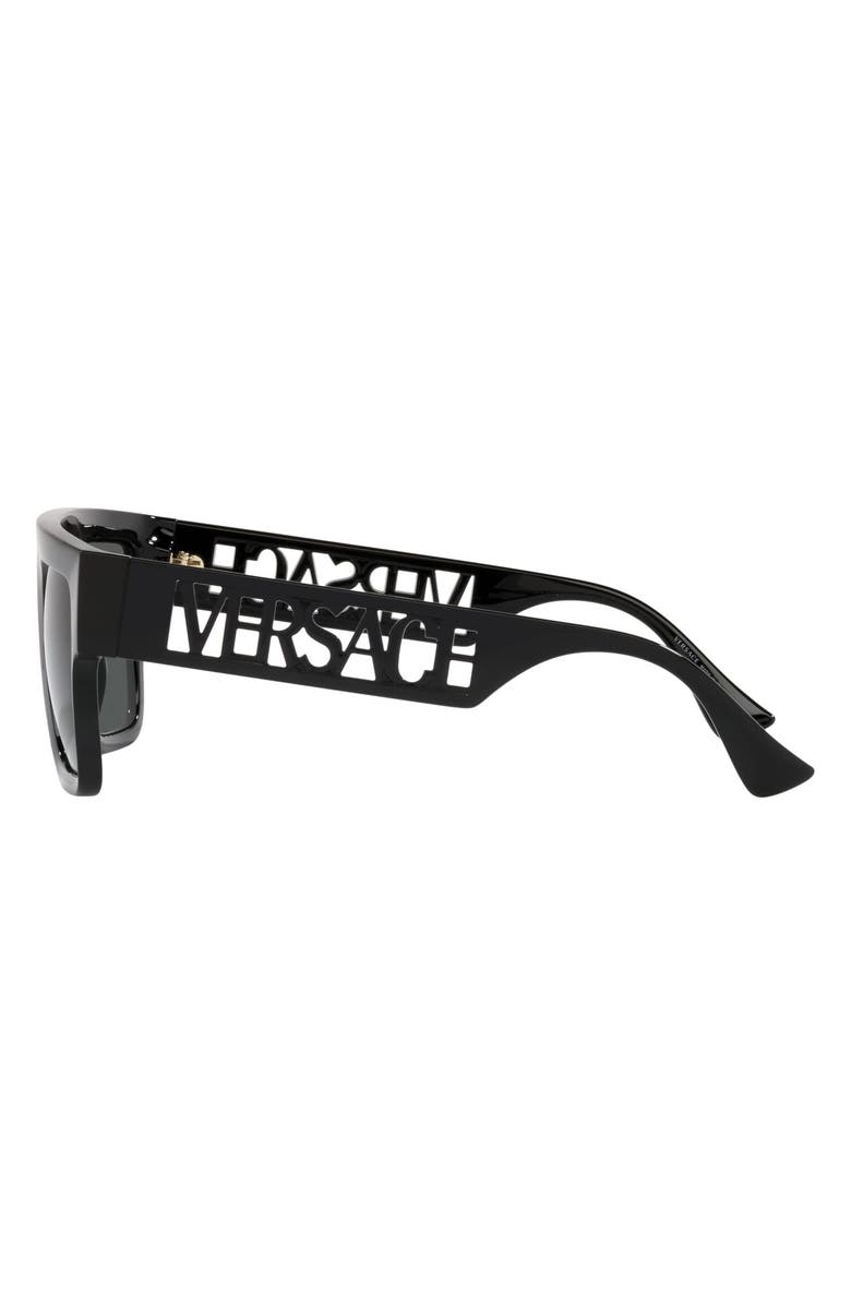 Versace 53mm Square Sunglasses, Alternate, color, 