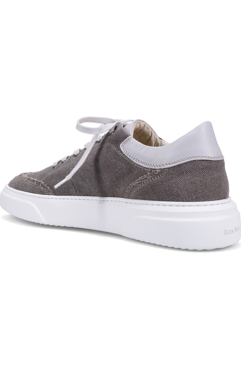 Ron White Maverick Low Top Denim Sneaker, Alternate, color, Taupe
