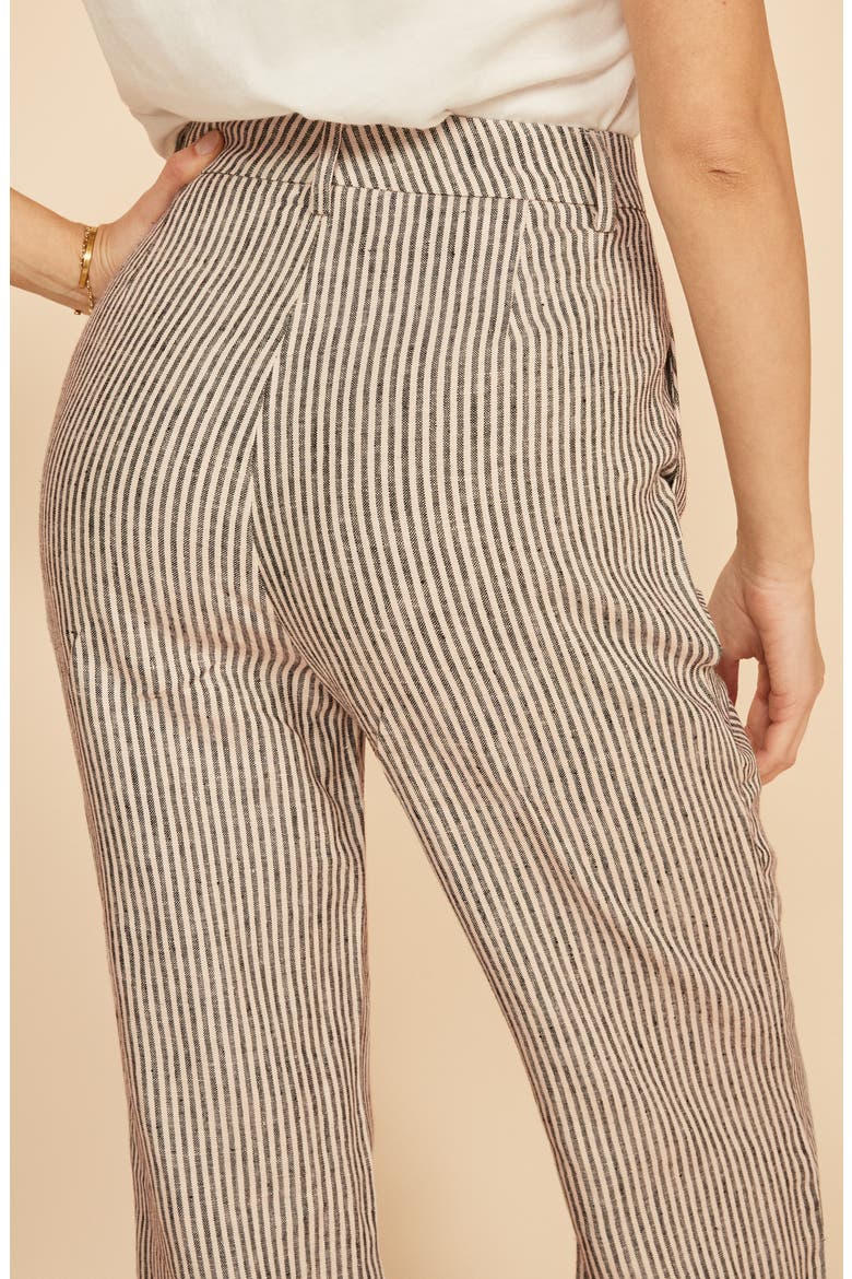 Cello Wide Leg Linen Pants, Alternate, color, VINEYARD
