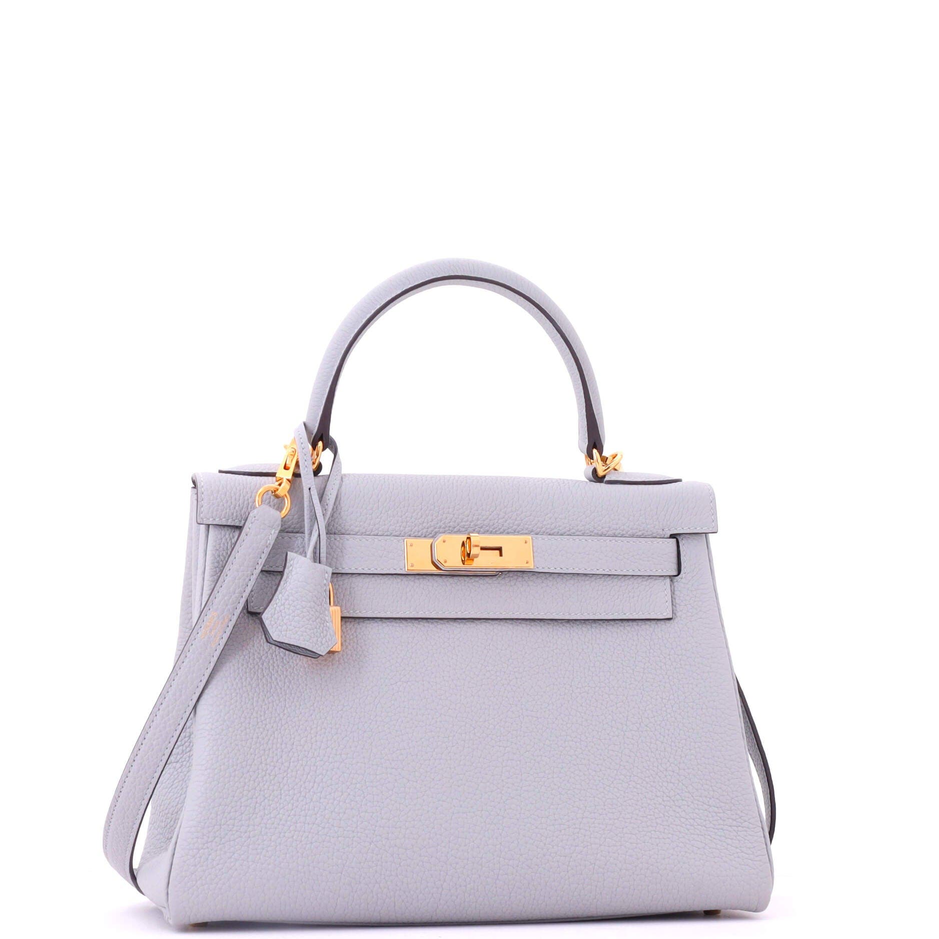 Kelly Handbag Blue Togo with Gold Hardware 28, Alternate, color, Blue