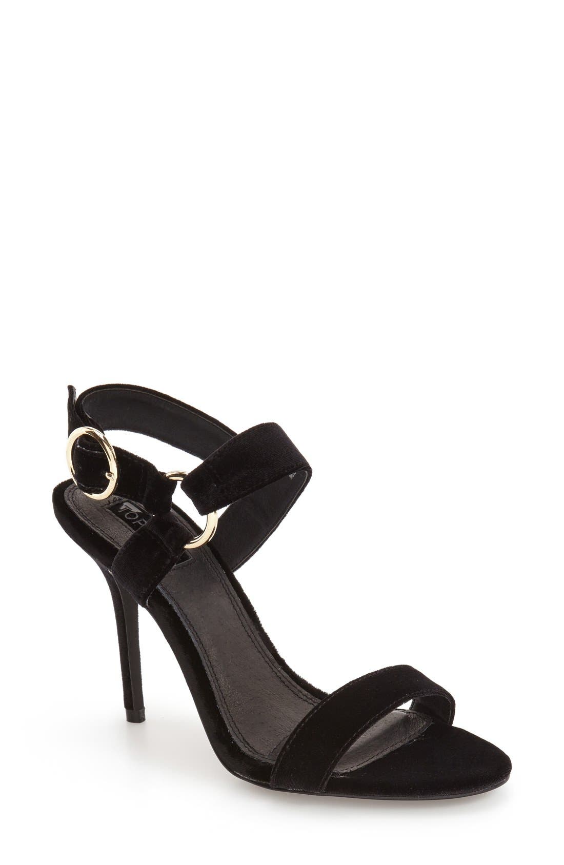 Topshop 'Renee' Slingback Sandal, Main, color, 