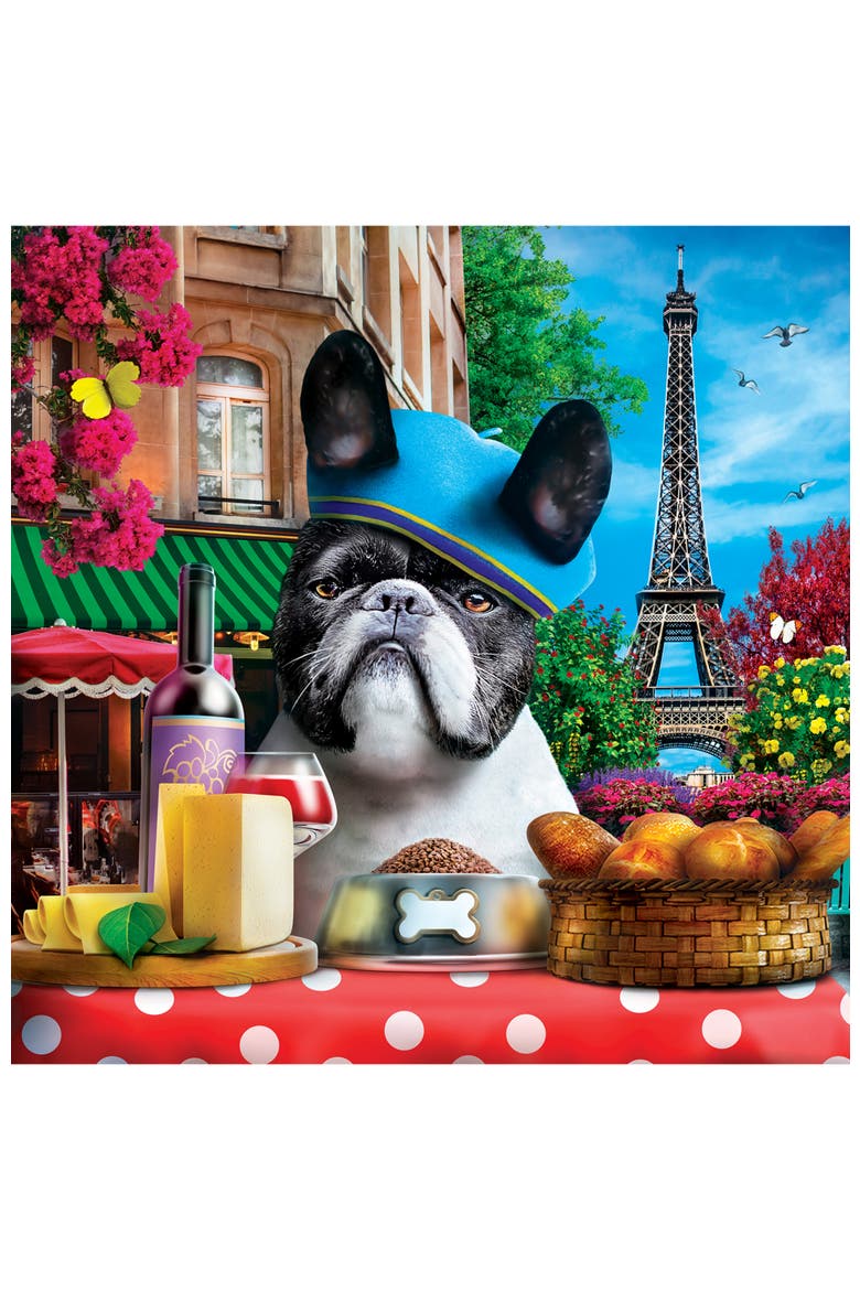 Dogology Frenchie 1000 Piece Puzzle, Alternate, color, Multicolor