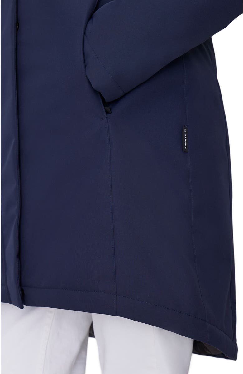Quartz Co. MAEVA | Hooded Insulated Winter Jacket, Alternate, color, True Navy