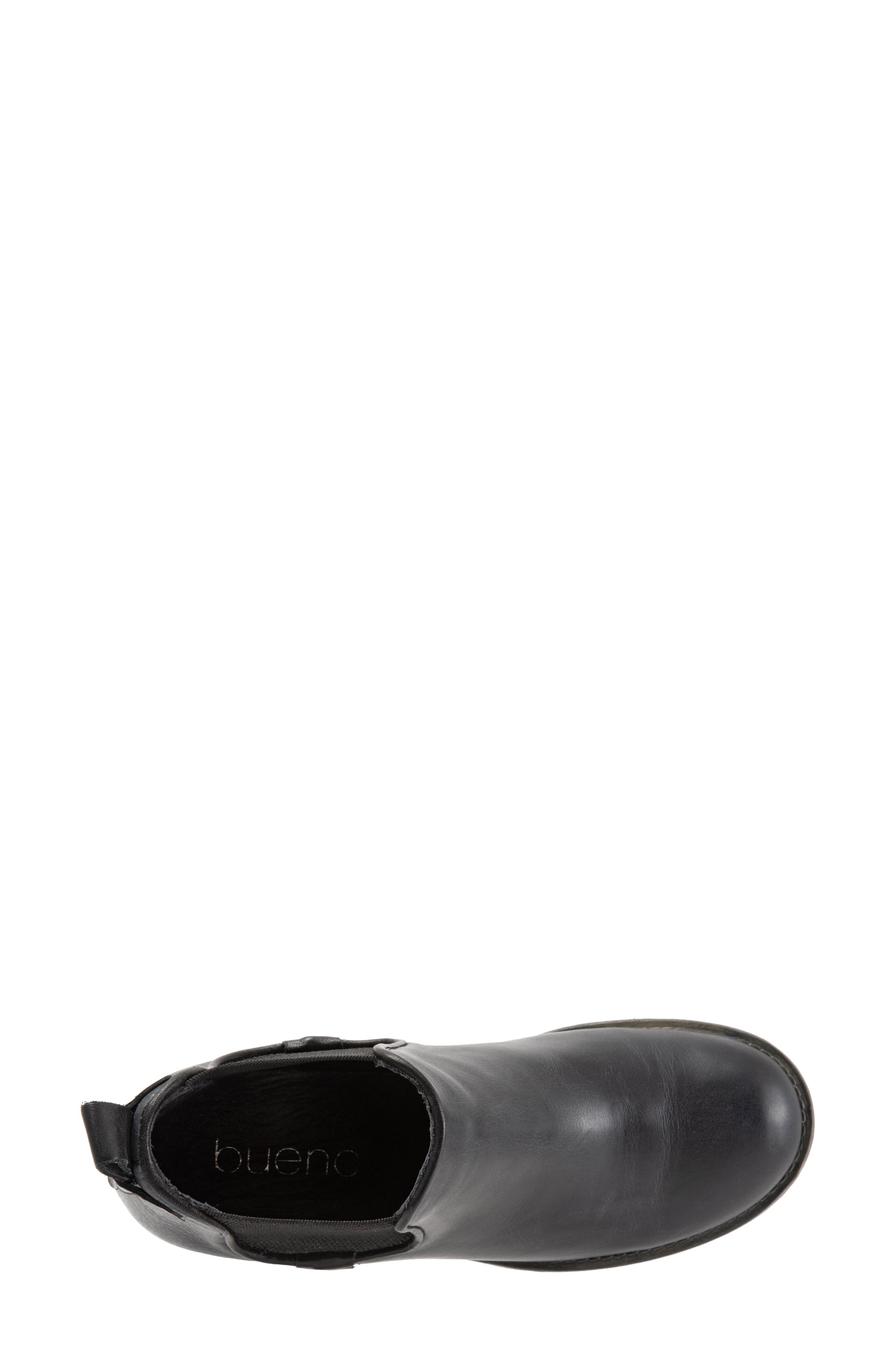 Cherish Chelsea Bootie, Alternate, color, BLACK LEATHER