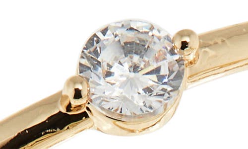 Nordstrom Rack Four-piece Cz & Faux Pearl Ring Set In Multi