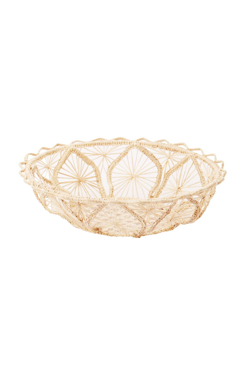 Coro Cora Spades Bread Basket, Main, color, Large Natural