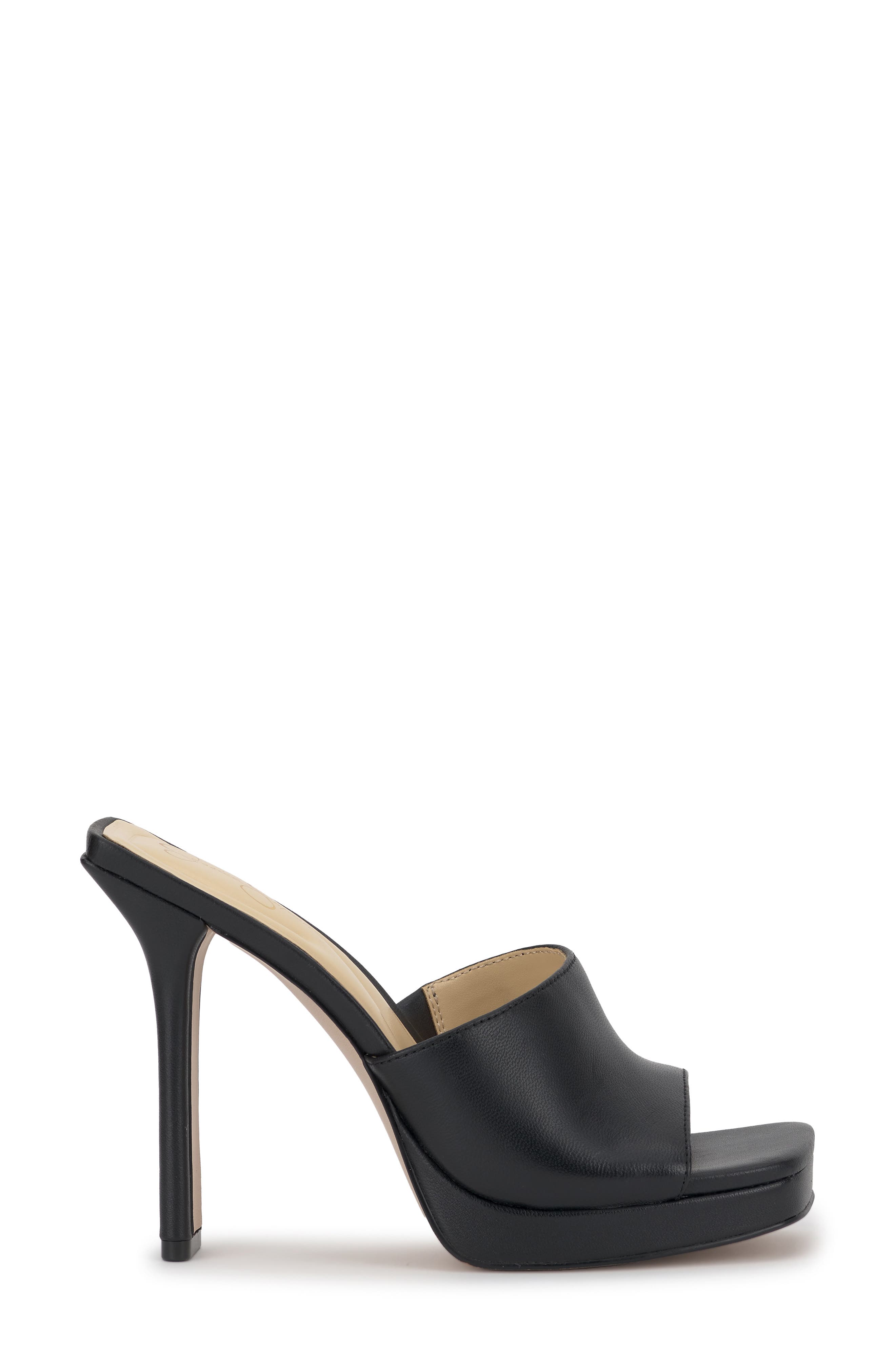 Jessica Simpson Azelica Platform Slide Sandal, Alternate, color, Black