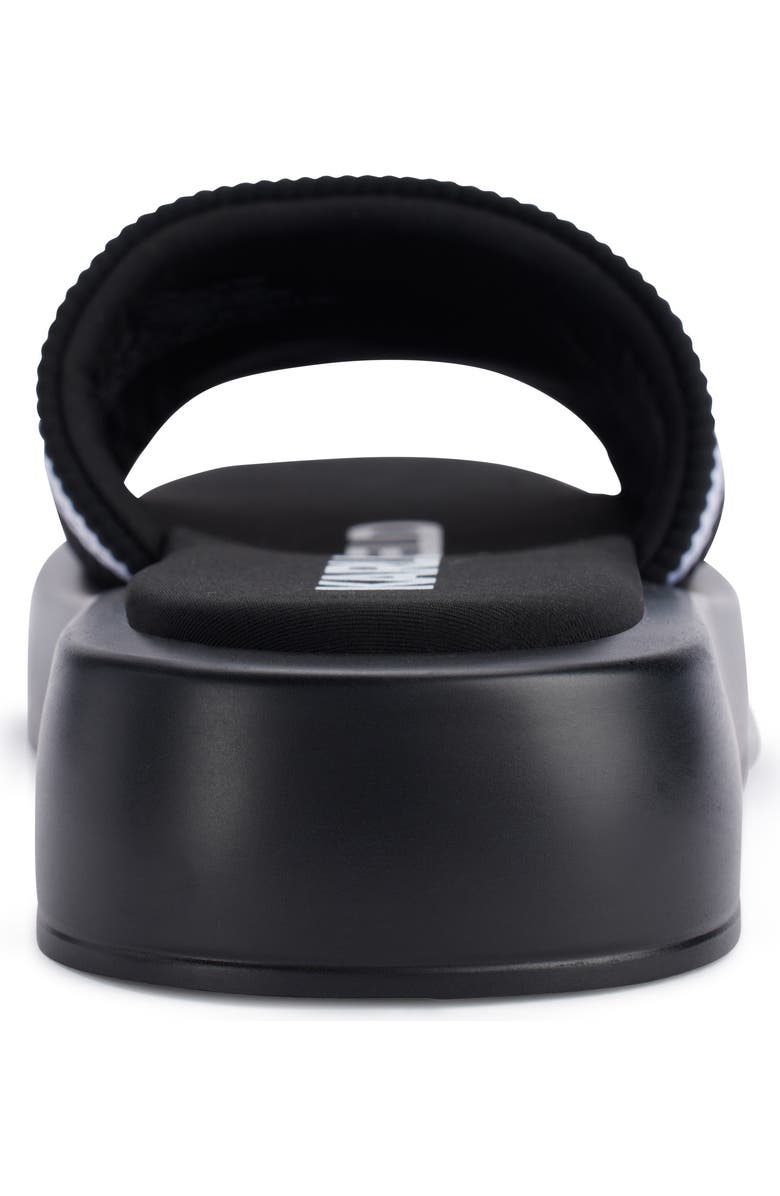 KARL LAGERFELD PARIS Ohare Platform Slide Sandal, Alternate, color,