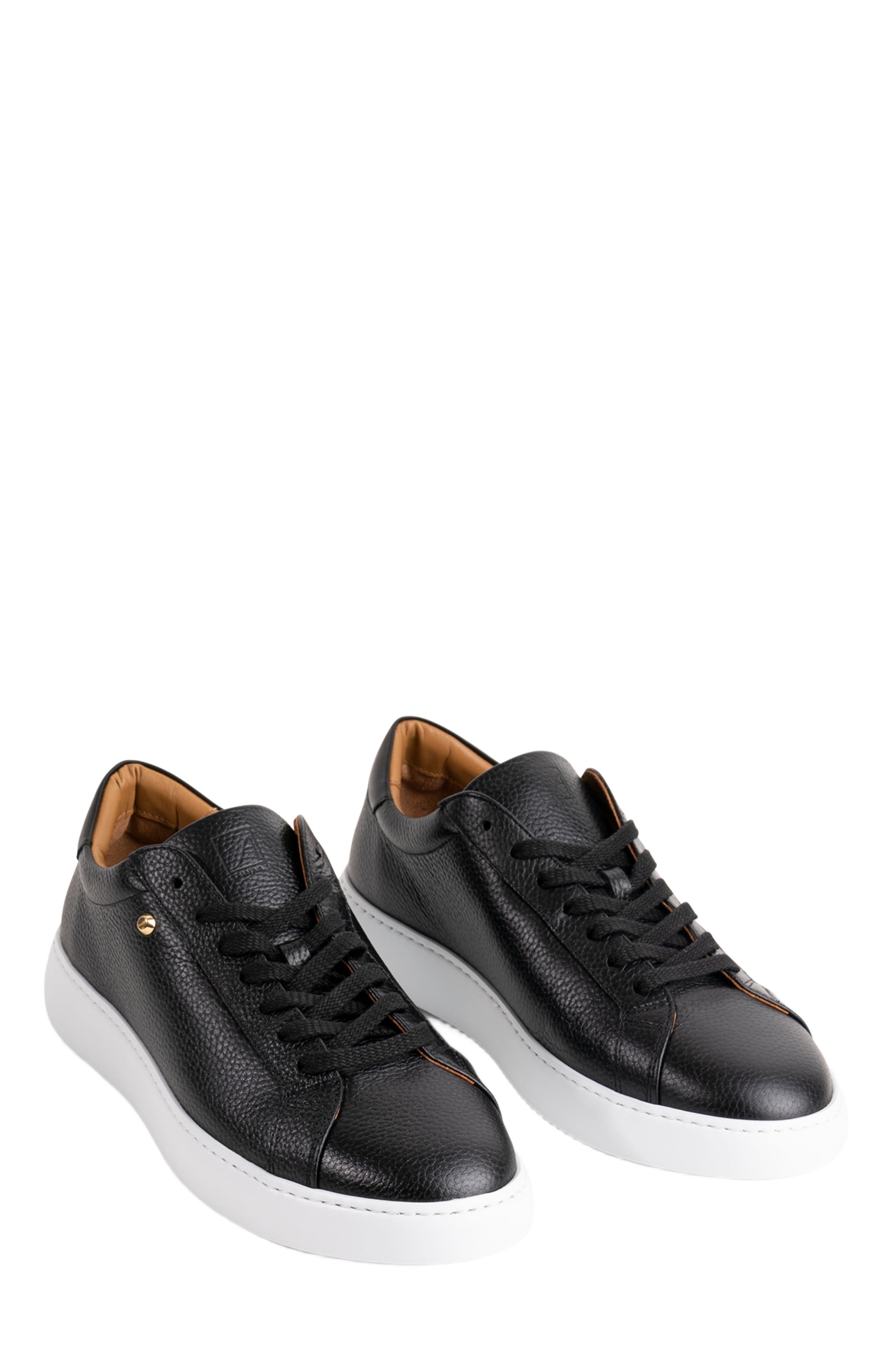 Stinaa.J Oscar Orthopedic Sneakers, Alternate, color, Black Leather