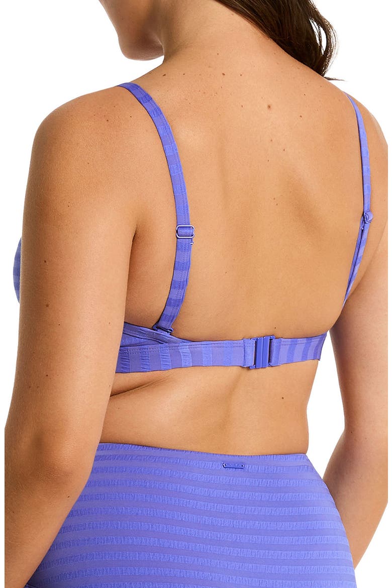 Capri Tie Front DD- & E-Cup Bikini Top, Alternate, color, IRIS