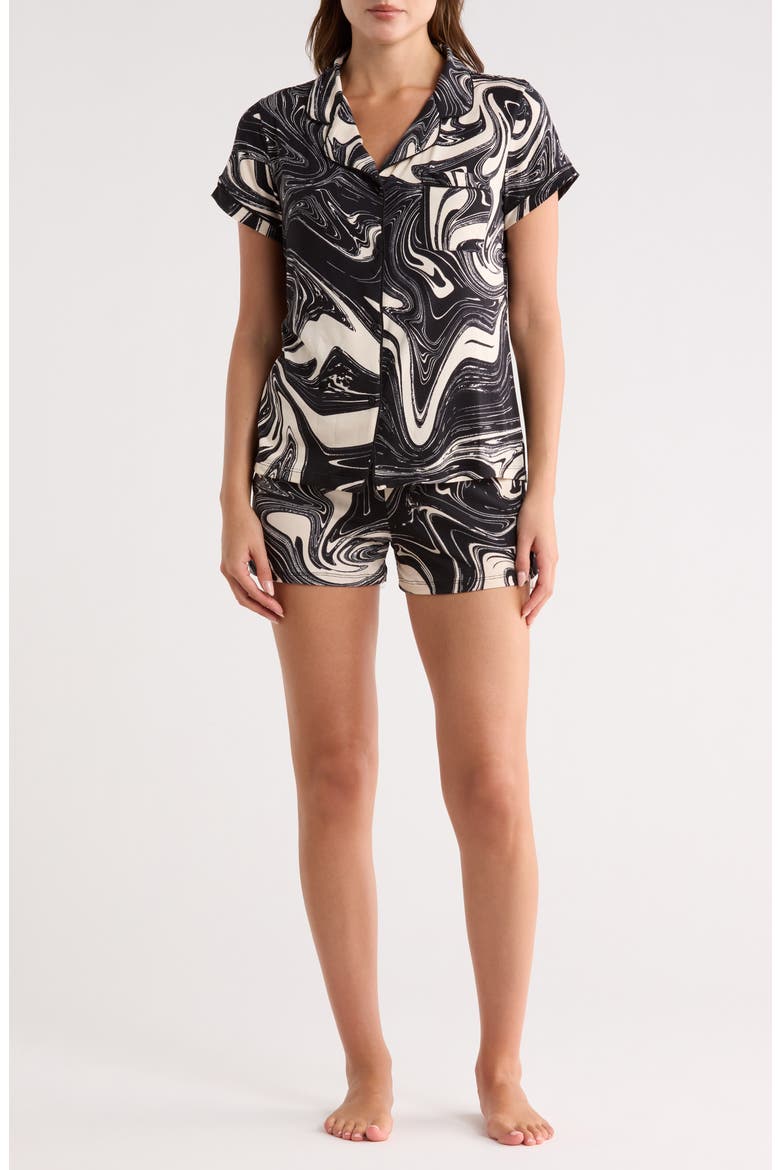 Dixie Short Pajamas, Main, color, THALASSA MARBLE