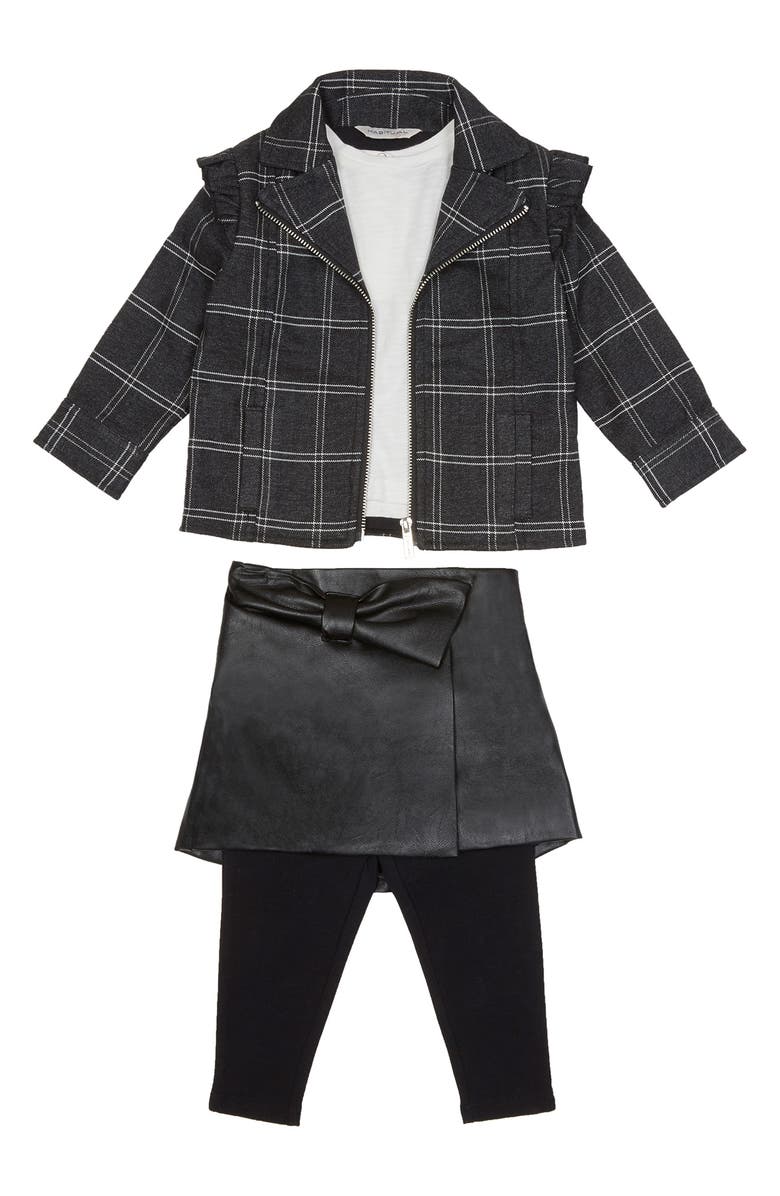 Habitual Girl Habitual Harley Moto 4-Piece Set, Main, color, 