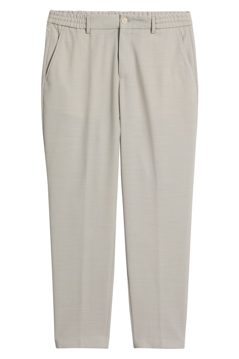 Perin Flat Front Trousers, Alternate, color, LIGHT BEIGE