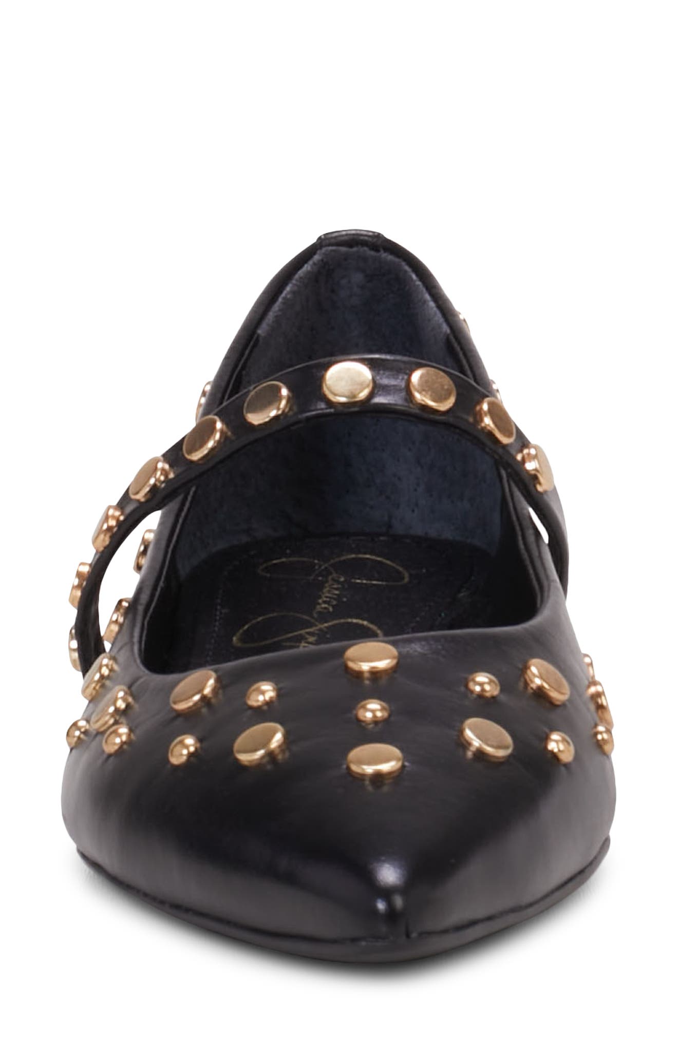 Jessica Simpson Kiann Pointed Toe Flat, Alternate, color, Black